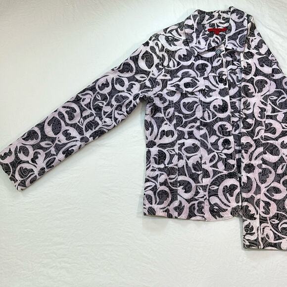 Joni B. jacket women’s Medium Embroidery Dainty Fairy Barbiecore Dark Academia - Picture 4 of 13